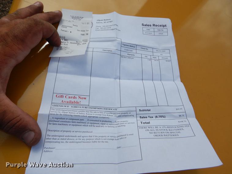 image for item FT9605 Vermeer BC1000XL wood chipper