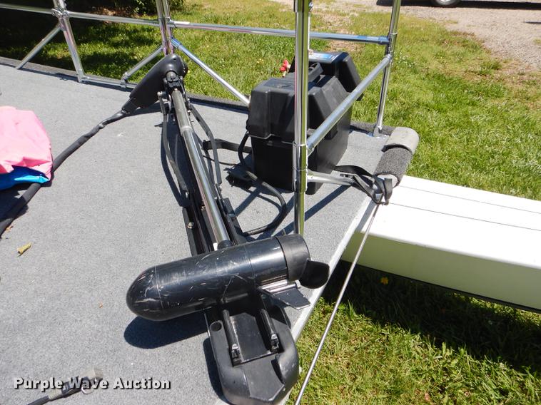 image for item FT9616 Shop built Hobie Cat pontoon boat