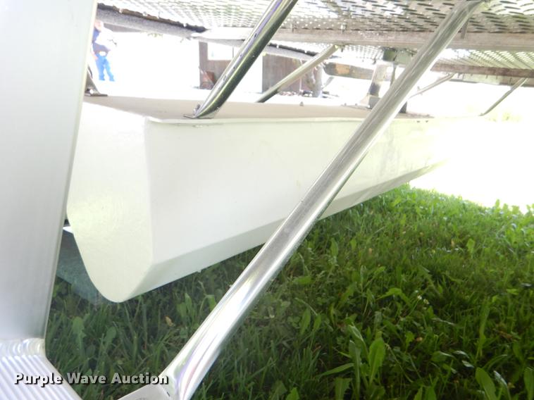 image for item FT9616 Shop built Hobie Cat pontoon boat