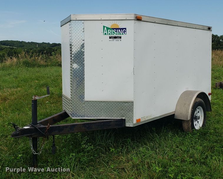 image for item GA9268 2012 Arising Industries enclosed cargo trailer
