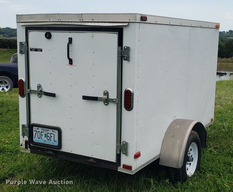 image for item GA9268 2012 Arising Industries enclosed cargo trailer