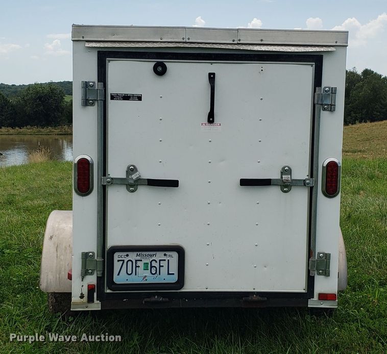 image for item GA9268 2012 Arising Industries enclosed cargo trailer