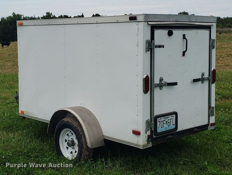 image for item GA9268 2012 Arising Industries enclosed cargo trailer