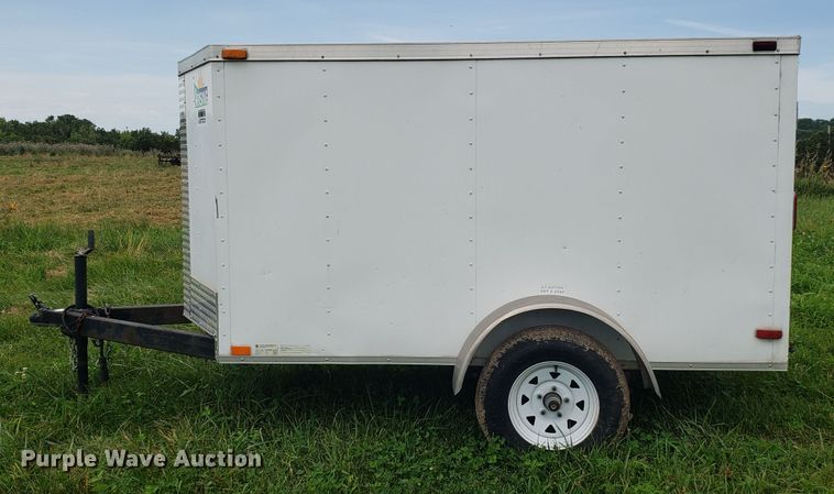 image for item GA9268 2012 Arising Industries enclosed cargo trailer