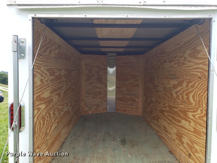 image for item GA9268 2012 Arising Industries enclosed cargo trailer