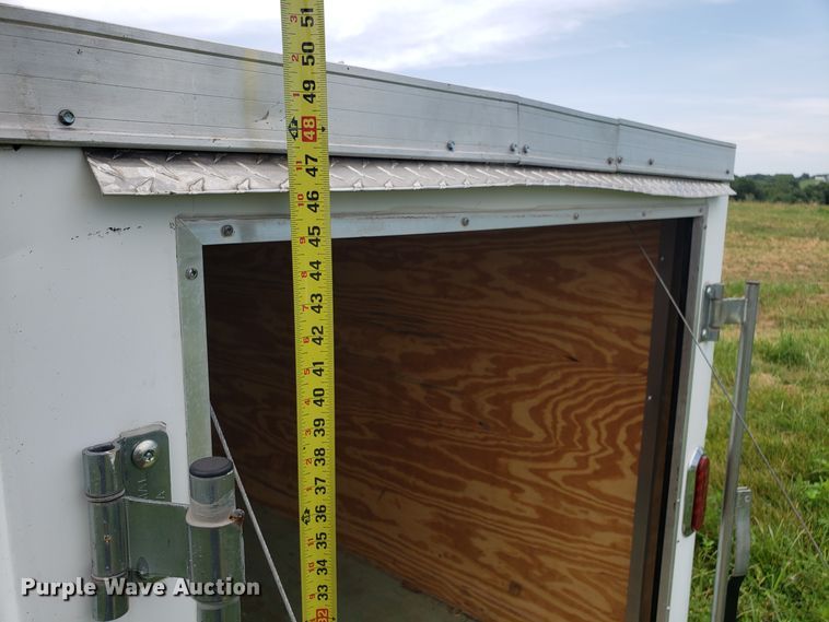 image for item GA9268 2012 Arising Industries enclosed cargo trailer