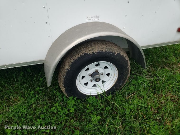 image for item GA9268 2012 Arising Industries enclosed cargo trailer