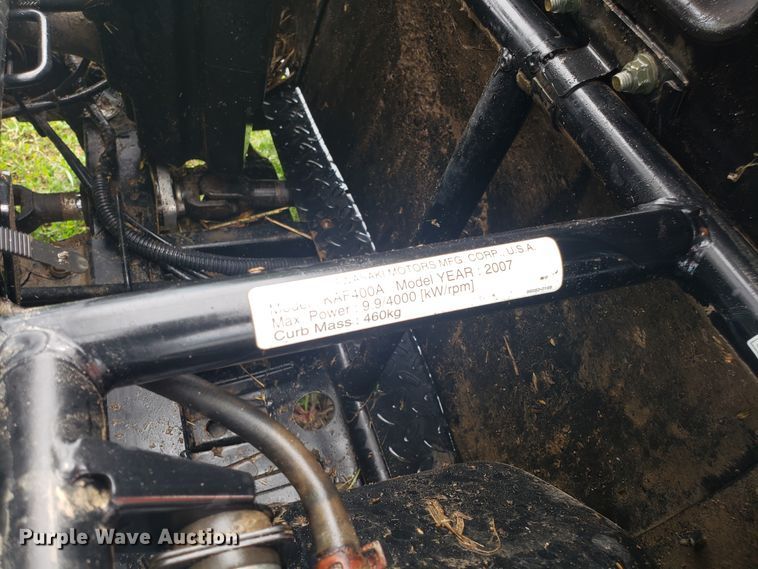 image for item GA9269 2007 Kawasaki Mule 610 utility vehicle