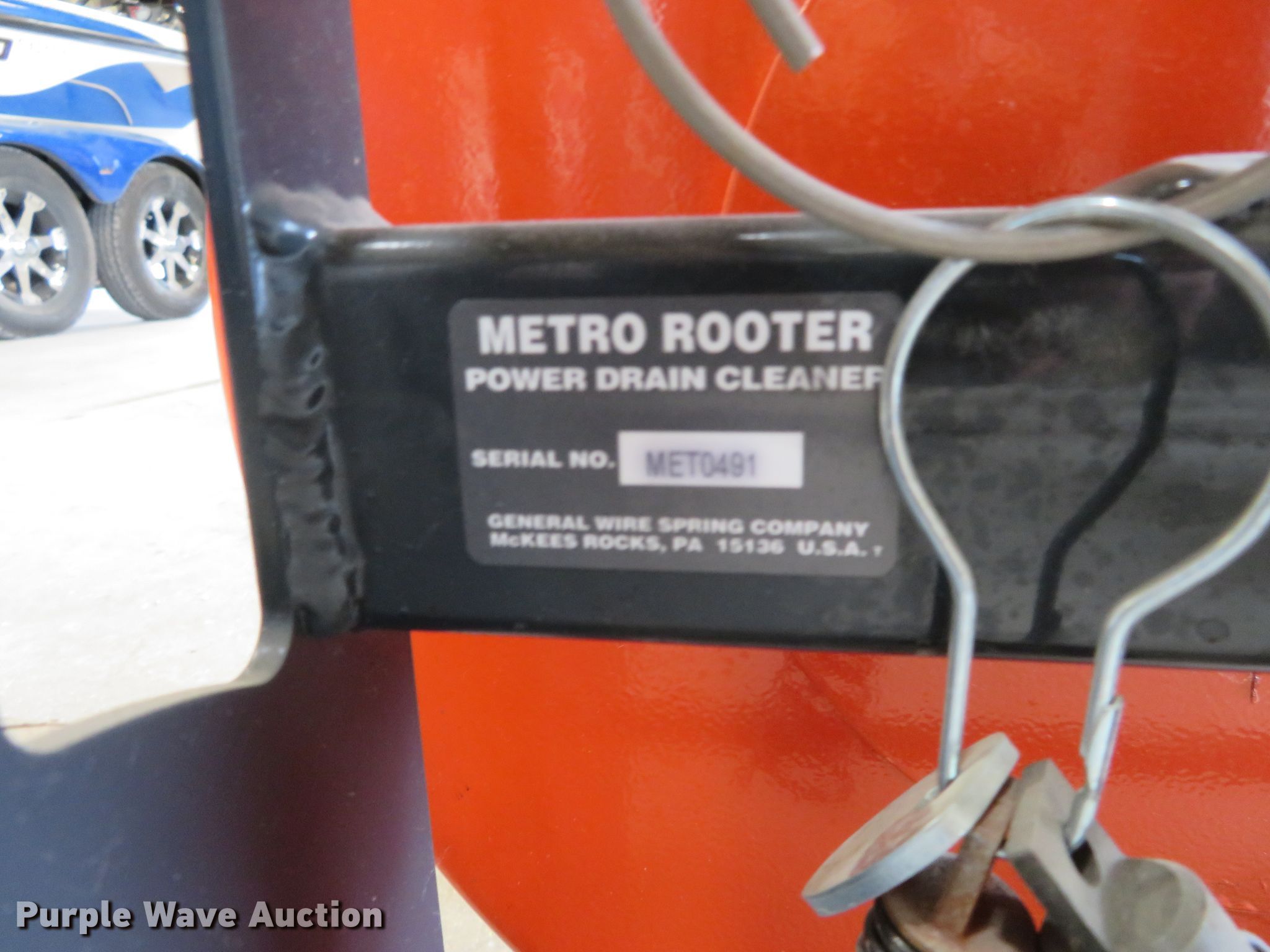 General Metro Rooter sewer machine in Augusta, KS | Item DD7087 sold ...