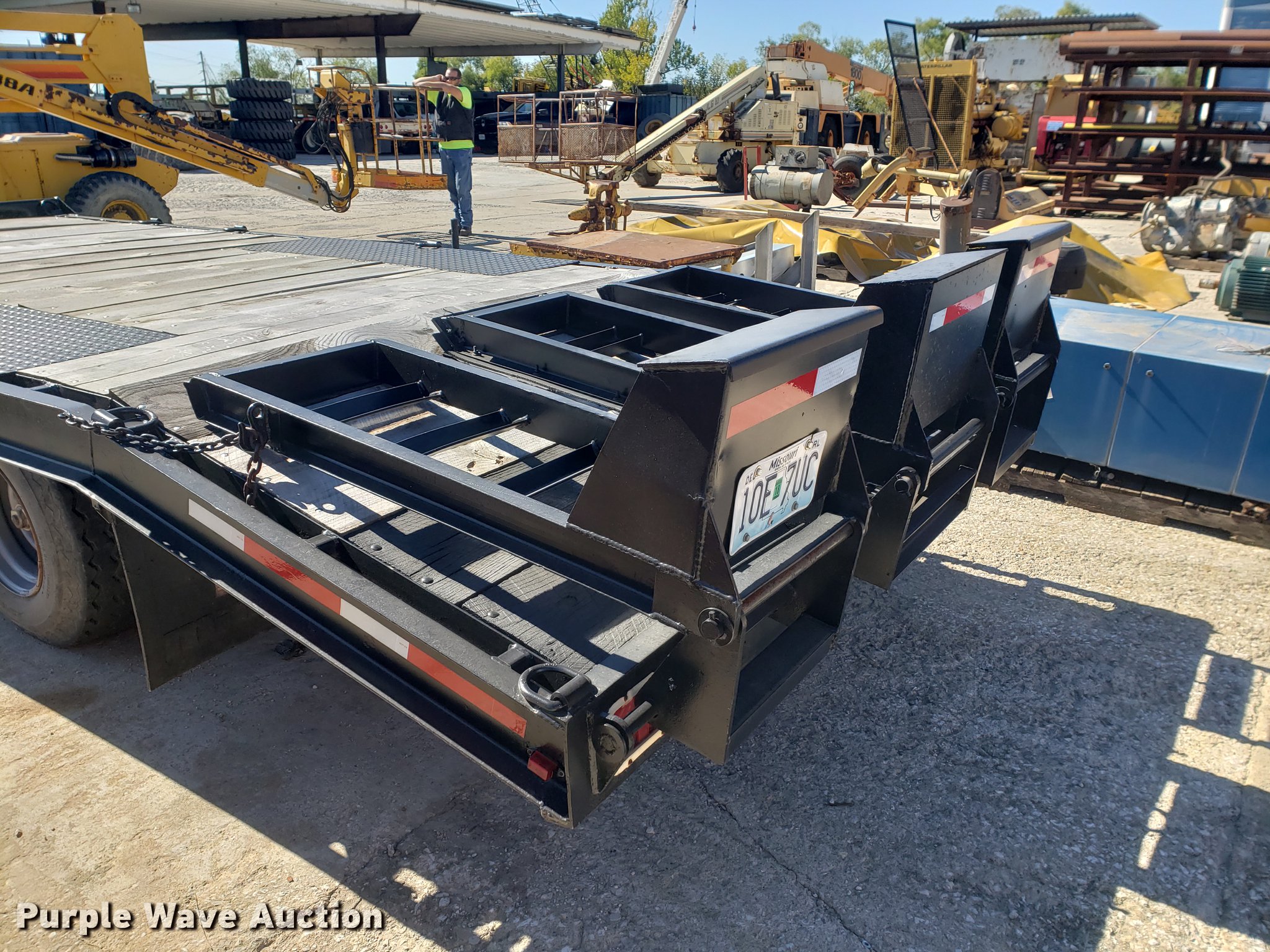 1981 Miller equipment trailer in Liberty, MO Item DF2473 sold