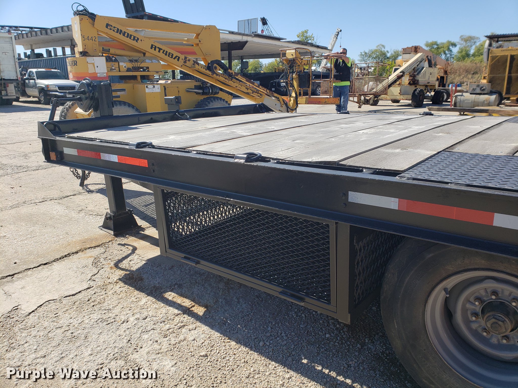 1981 Miller equipment trailer in Liberty, MO Item DF2473 sold