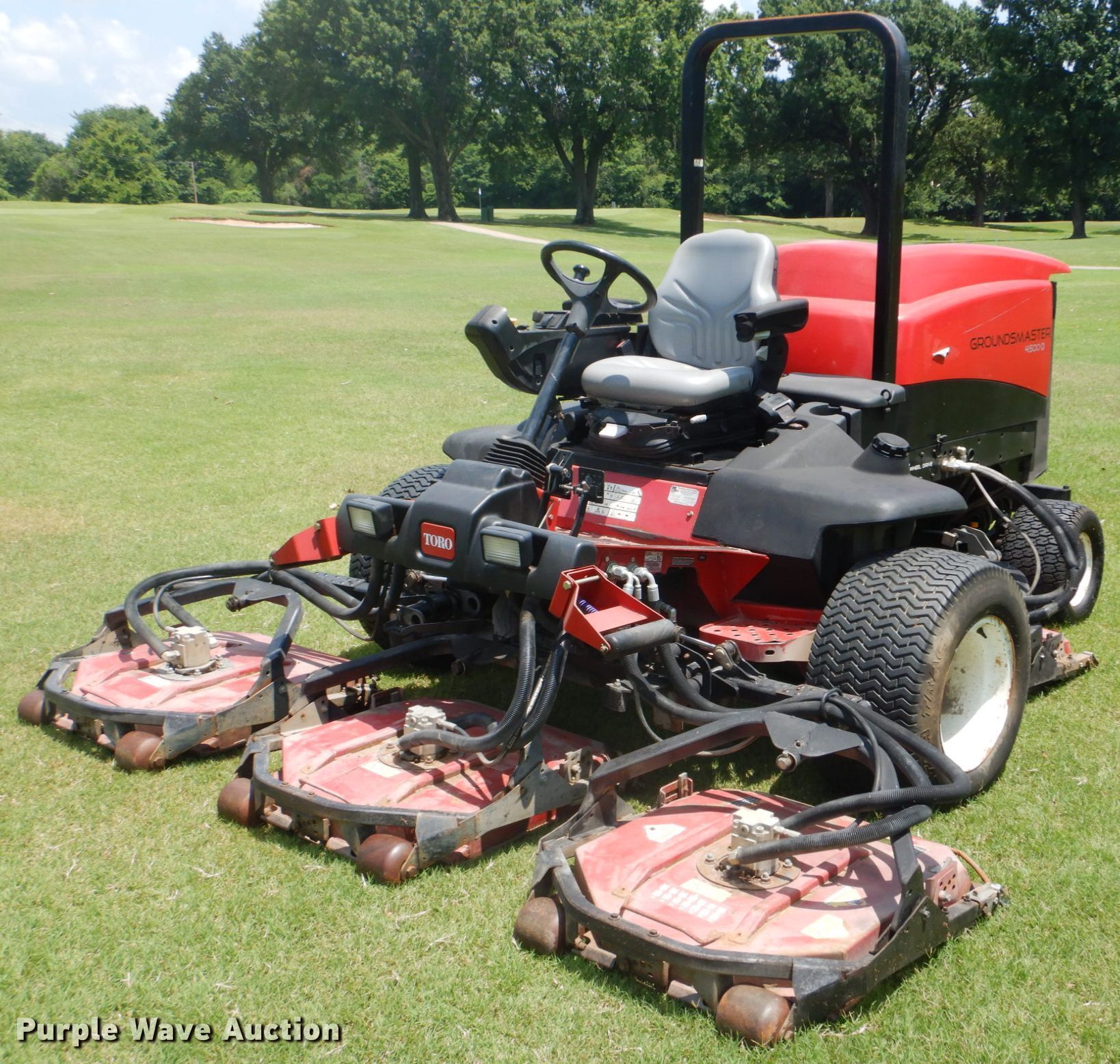 2012 Toro Groundsmaster 4500D ZTR lawn mower in Muskogee, OK Item