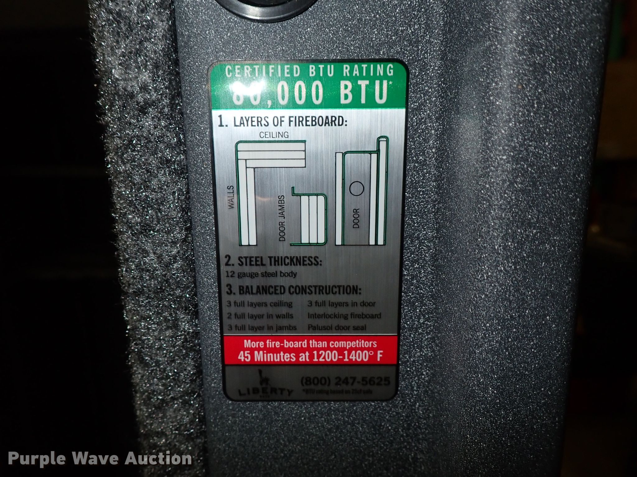 Liberty Timber Ridge D-31 gun safe in Wichita, KS | Item FB9166 sold ...