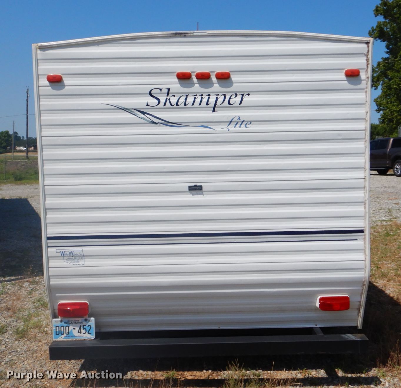 2000 Skamper Lite camper in Atoka, OK | Item FT9262 sold | Purple Wave