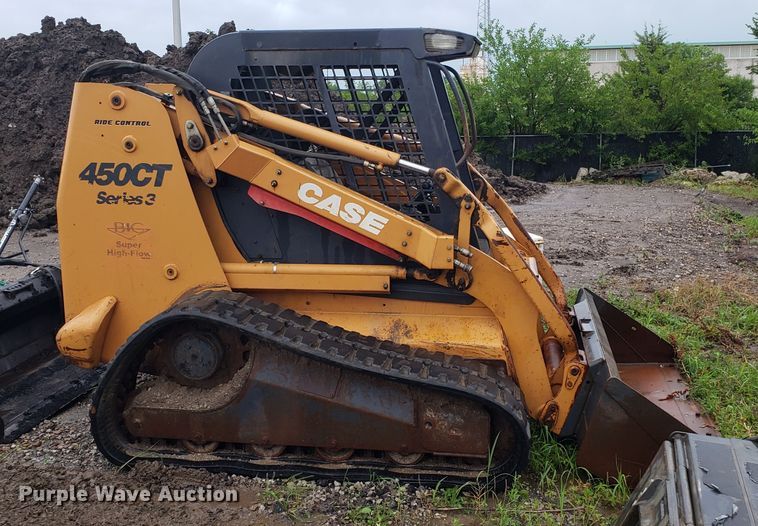 Case 450CT Series 3 skid steer in Olathe, KS Item AN9448 sold