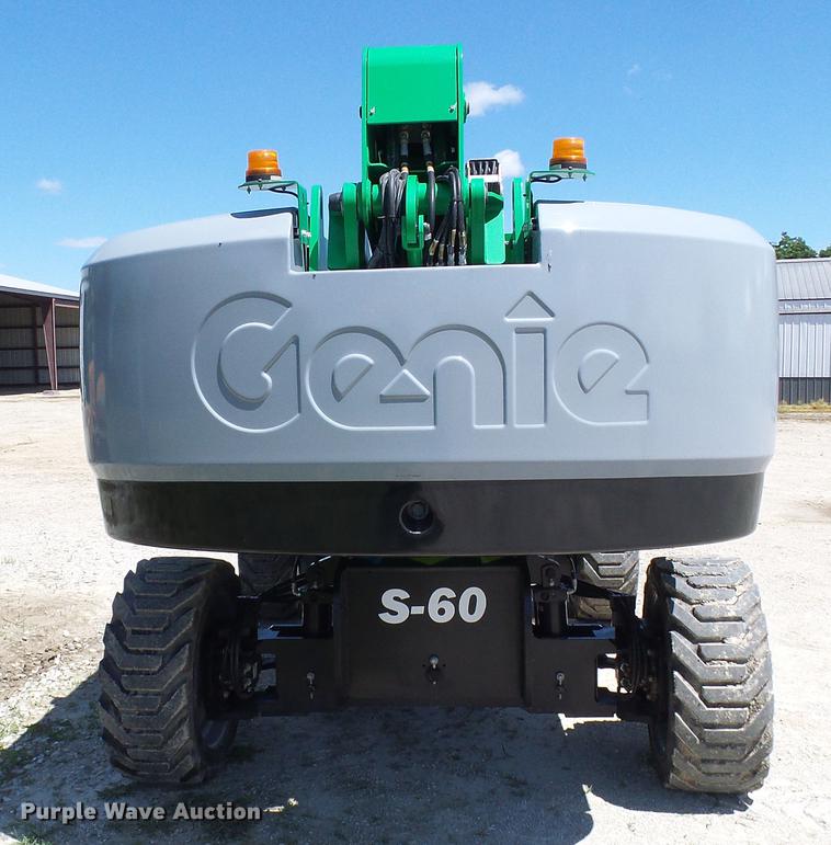 image for item DB2200 2018 Genie S-60X boom lift