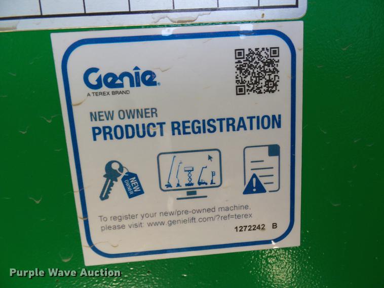 image for item DB2200 2018 Genie S-60X boom lift