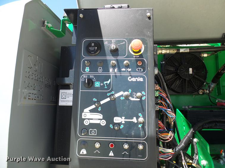 image for item DB2200 2018 Genie S-60X boom lift