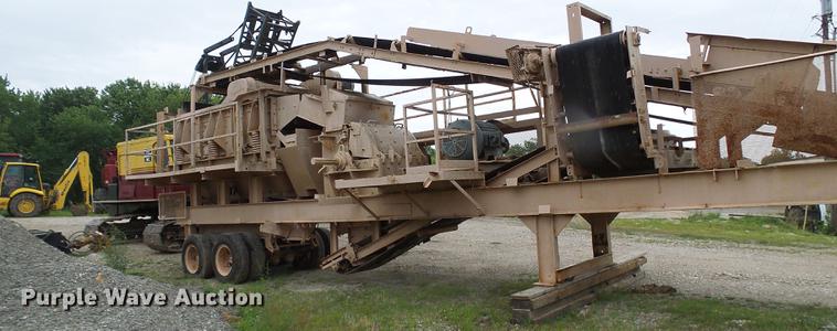 image for item DB2202 Universal 130-150 closed circuit secondary impact crusher