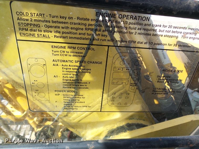 image for item DB2226 2003 John Deere 160C LC excavator