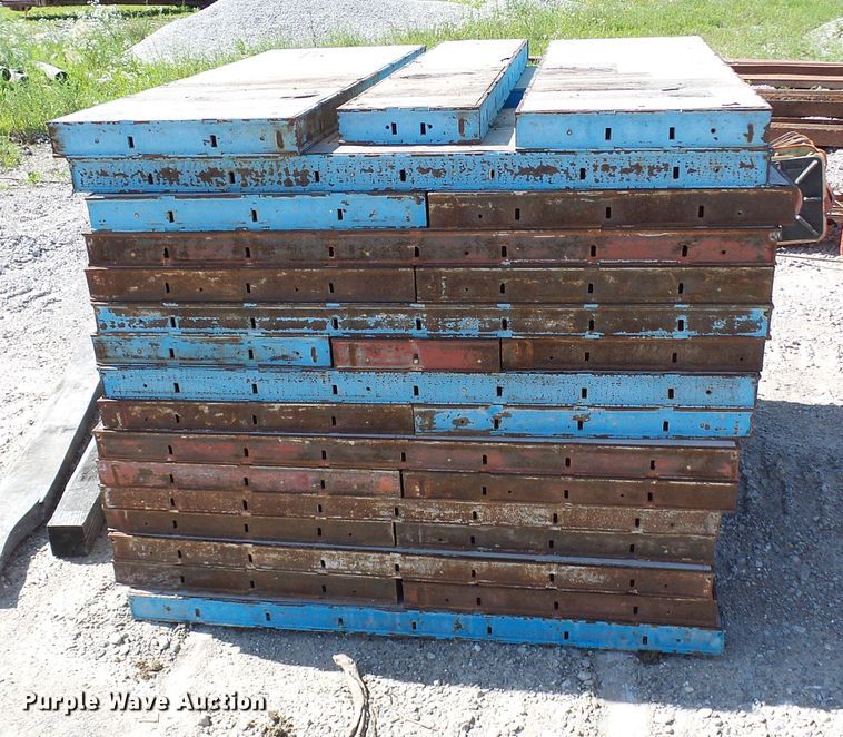 image for item DB2227 (3) pallets of Simon concrete forms