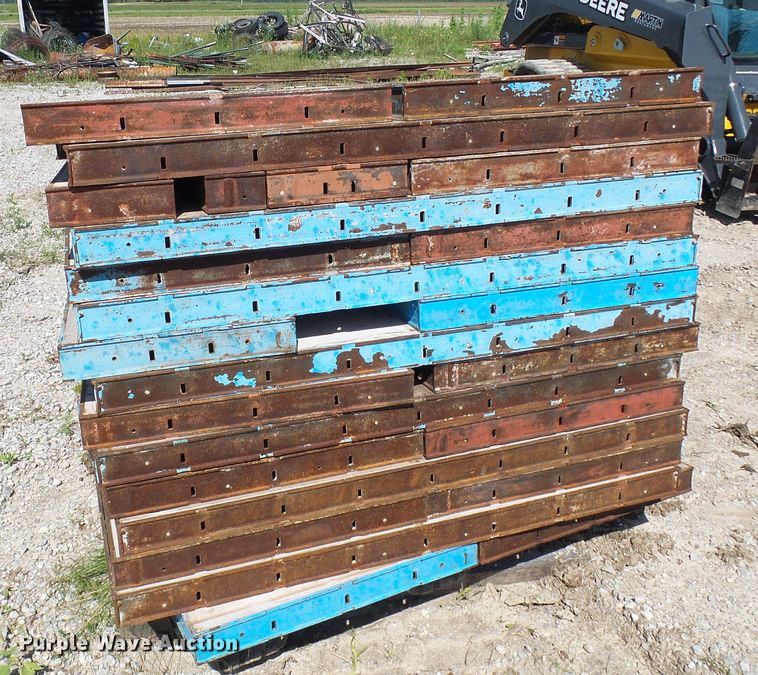 image for item DB2227 (3) pallets of Simon concrete forms