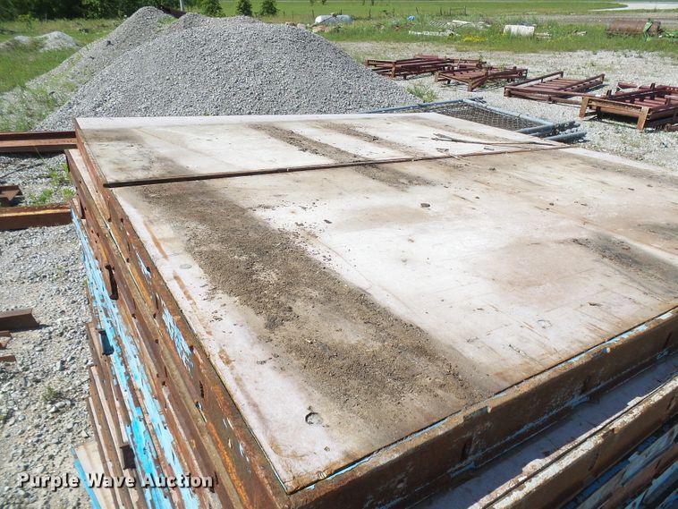 image for item DB2227 (3) pallets of Simon concrete forms