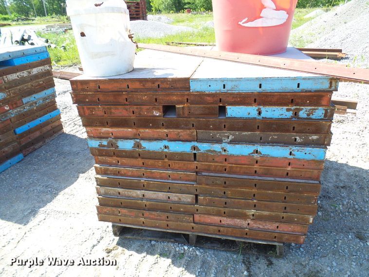 image for item DB2227 (3) pallets of Simon concrete forms