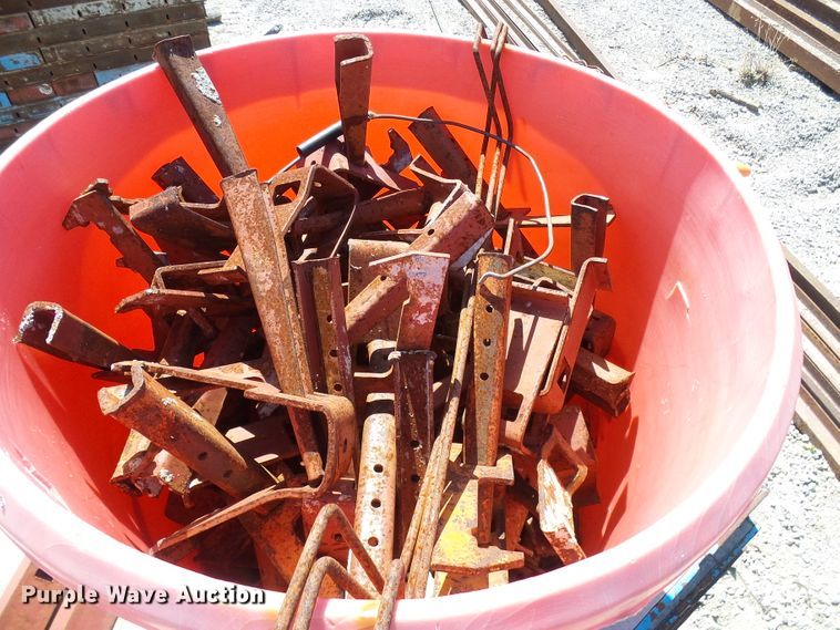 image for item DB2227 (3) pallets of Simon concrete forms