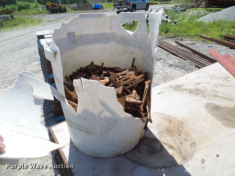 image for item DB2227 (3) pallets of Simon concrete forms