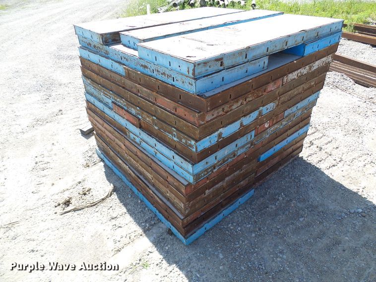 image for item DB2227 (3) pallets of Simon concrete forms