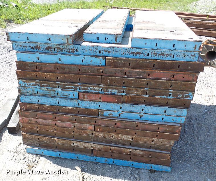 image for item DB2227 (3) pallets of Simon concrete forms