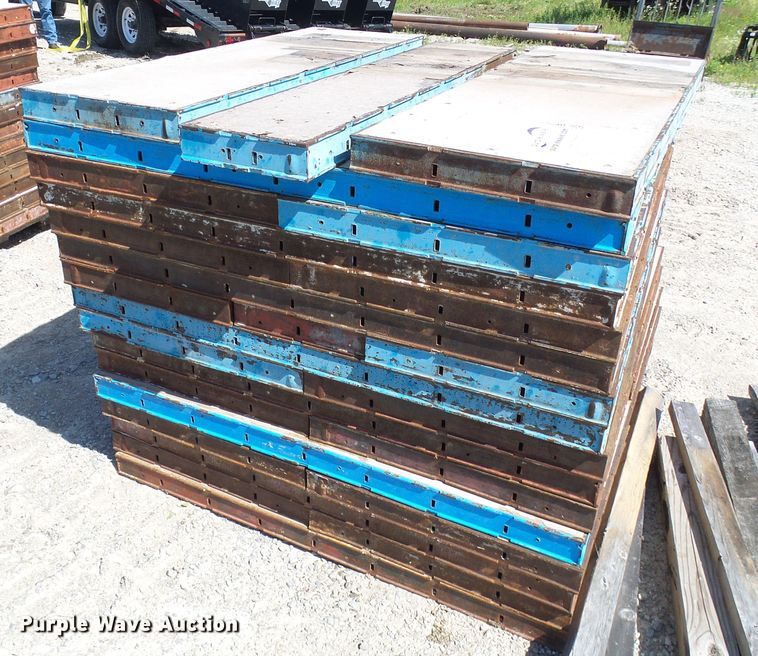 image for item DB2227 (3) pallets of Simon concrete forms