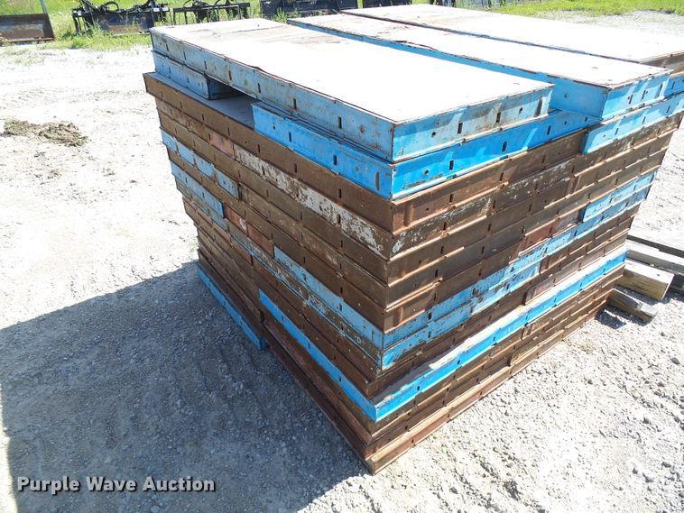 image for item DB2227 (3) pallets of Simon concrete forms