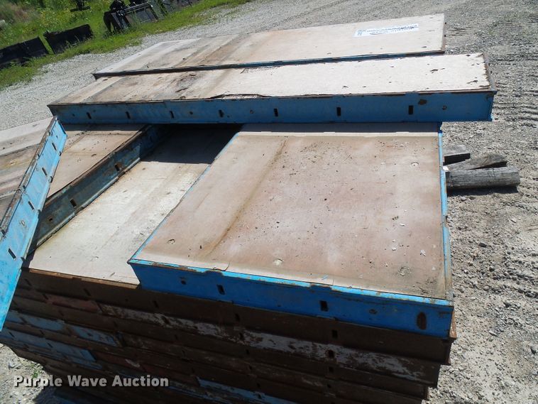 image for item DB2227 (3) pallets of Simon concrete forms