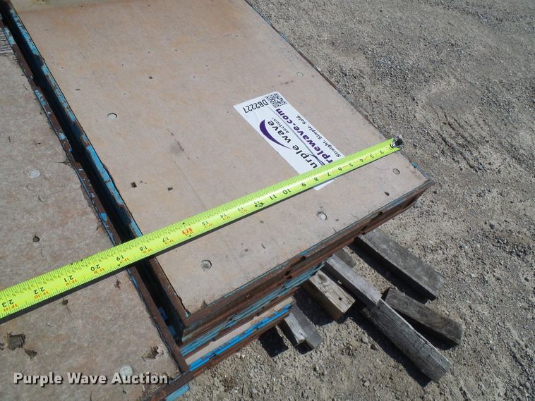 image for item DB2227 (3) pallets of Simon concrete forms