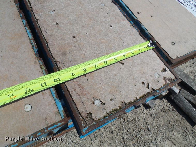 image for item DB2227 (3) pallets of Simon concrete forms