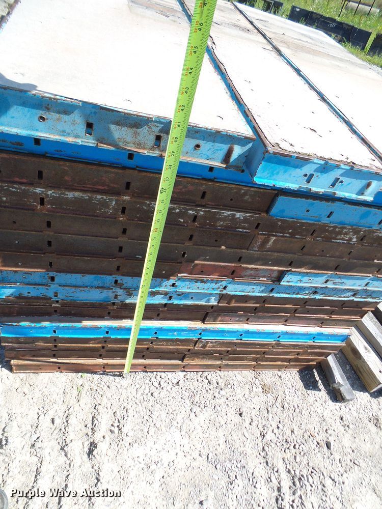 image for item DB2227 (3) pallets of Simon concrete forms