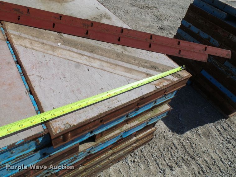 image for item DB2227 (3) pallets of Simon concrete forms