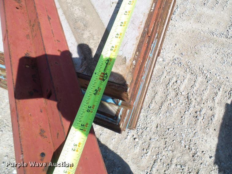 image for item DB2227 (3) pallets of Simon concrete forms