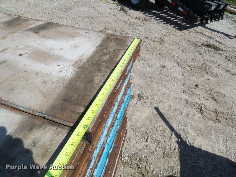 image for item DB2227 (3) pallets of Simon concrete forms