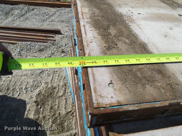 image for item DB2227 (3) pallets of Simon concrete forms