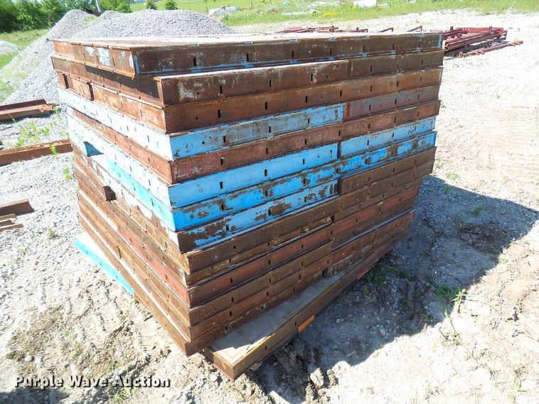 image for item DB2227 (3) pallets of Simon concrete forms