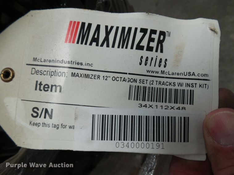 image for item DB2235 McClarren Maximizer 12"W steel tracks