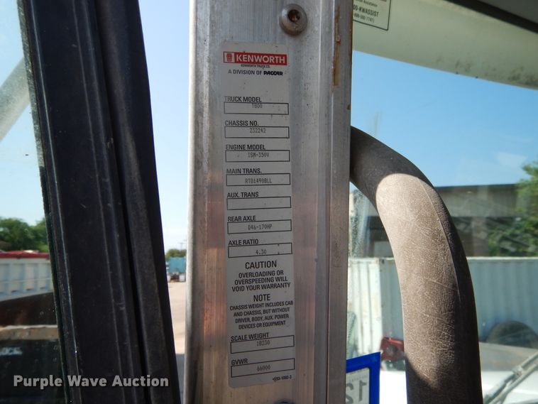 image for item DC0231 2008 Kenworth T800 ready mix truck