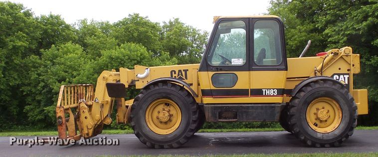 image for item DC4530 1996 Caterpillar TH83 telehandler