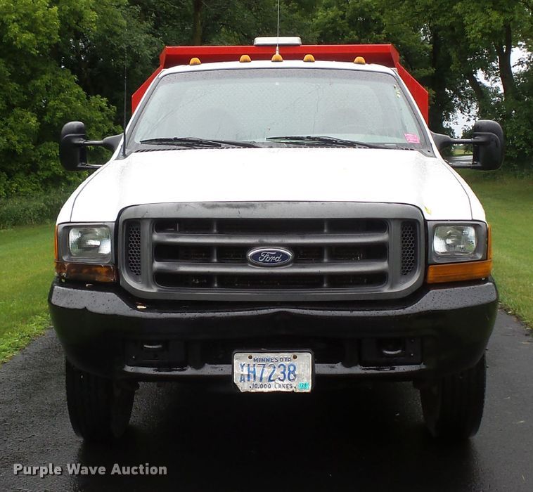 image for item DC4531 2000 Ford F550 Super Duty dump truck