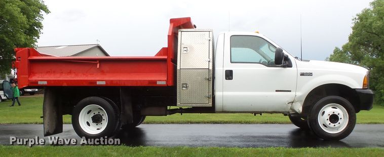 image for item DC4531 2000 Ford F550 Super Duty dump truck
