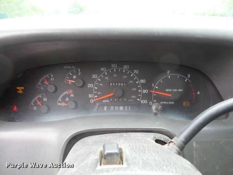 image for item DC4531 2000 Ford F550 Super Duty dump truck