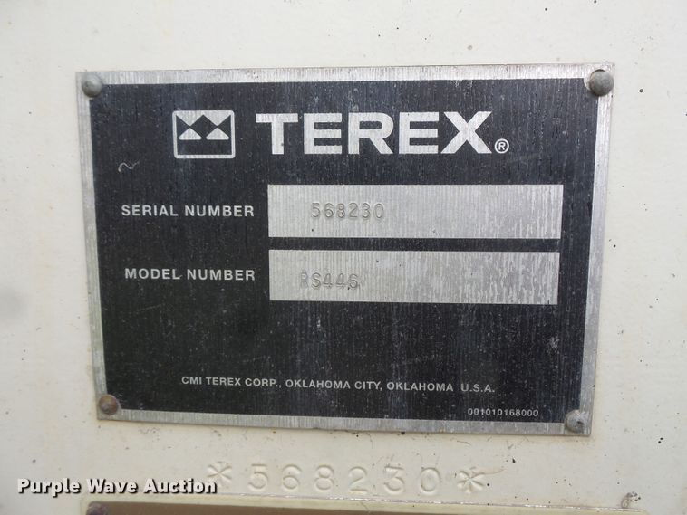 image for item DC4539 2011 Terex RS446 soil stabilizer / reclaimer